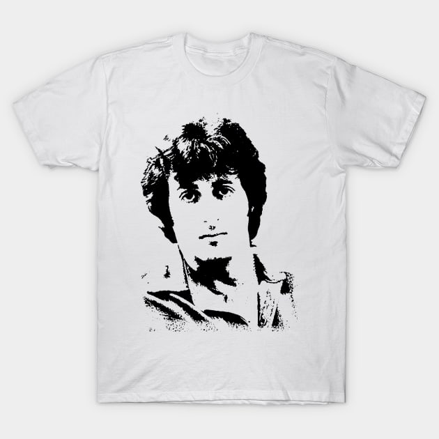 Sylvester Stallone Pop Art Portrait T-Shirt by phatvo